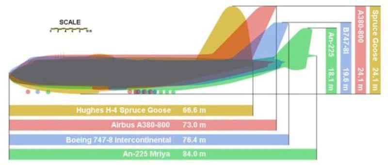 Illustration for article titled Just how big was the Spruce Goose?